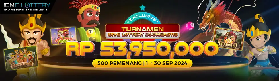 Turnamen Exclusive E-Lottery Boombastis